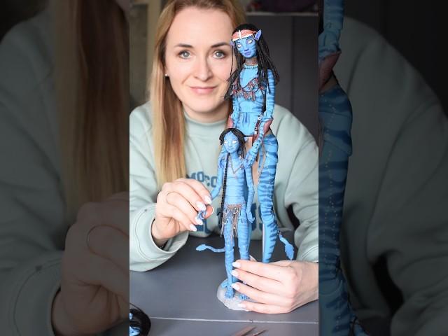 Neytiri and Tuk Sully bjd dolls #avatar #avatarthewayofwater #neytiri #tuksully #bjd #doll
