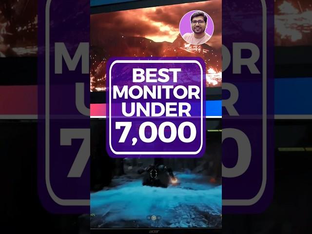 Best Monitor Under 7000 #techrx  #monitor #bestmonitor #shorts