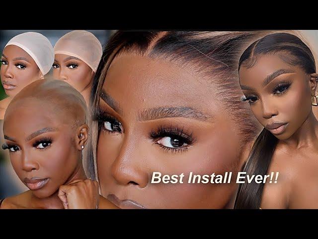 START TO FINISH Frontal Wig Install For Beginners + Bald Cap Method