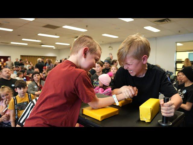 2023 Pentetanguishene Winterama Armwrestling Tournament - Youth Highlights