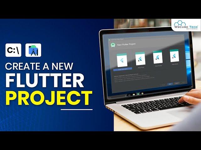 FLUTTER PROJECT : How to Create a New Flutter Project | Flutter Beginners Tutorial