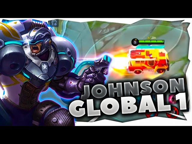 JOHNSON GLOBAL 1 ? | ASFALT ISLANDI ÇILGINLIK MODU JOHNSON SÜPER BİRŞEY | Mobile Legends