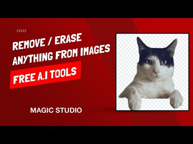 How To Delete Anything From An Image - Free AI Tool Magic Studio