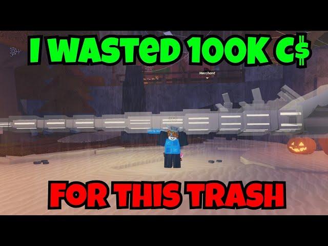 I WASTED 100K C$ IN FISCH ON NEW MYTHIC | FISCH