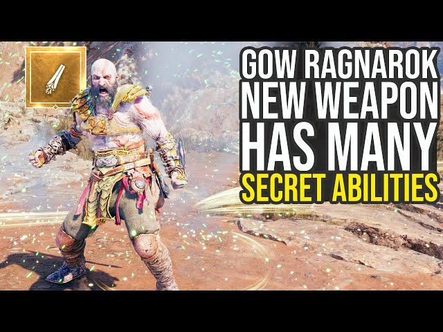 God of War Ragnarok New Weapon Has A Lot Of Secret Abilities (GOW Ragnarok Weapons)