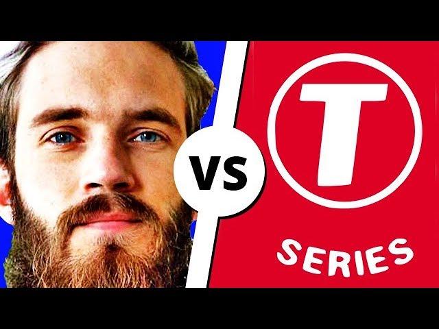 PEWDIEPIE vs T-SERIES