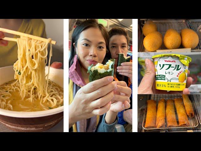 Everything we ate in 7-11 Japan