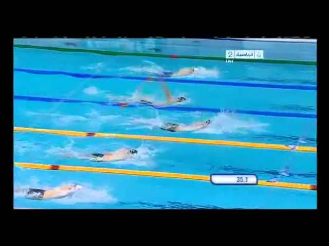 Michael Phelps Men's 200m Backstroke final - berlin 2011