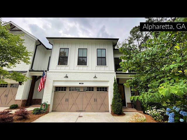 Townhome for Sale in Alpharetta - 3 bedrooms - 2.5 baths - #AtlantaHomesForSale