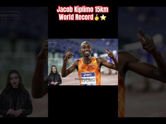 Jacob Kiplimo Shatters 15km World Record in Stunning Display at NN Zevenheuvelenloop  #Athletics