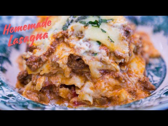 Comforting Homemade Lasagna for the Holidays