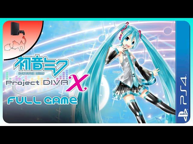 Hatsune Miku: Project Diva X Full Game Longplay (PS4)