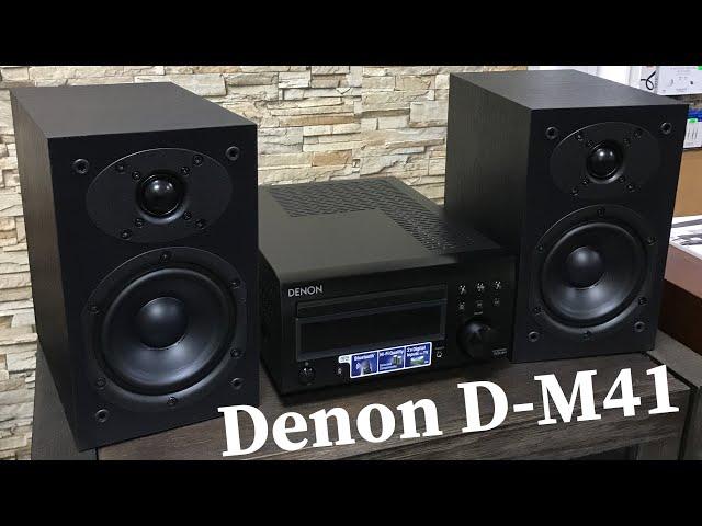 Микросистема Denon D-M41 - обзор!