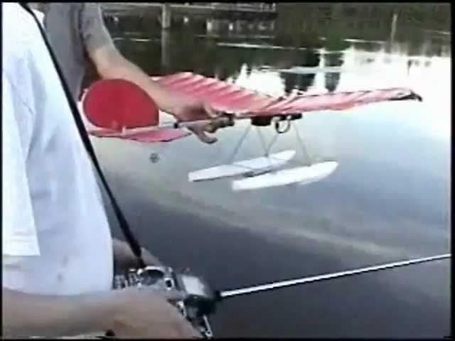 RC Float Plane Hand Launch Crash