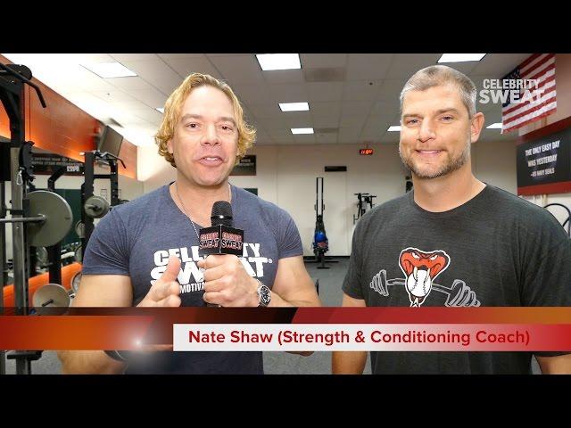 Celebrity Fit Tip Nate Shaw: Lateral Lunges