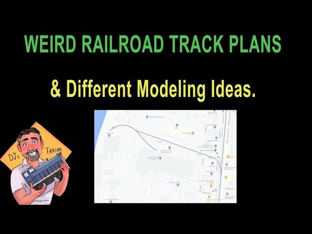 Weird Railroad Track Plans & Ideas to Model