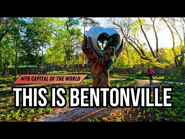 Discover Bentonville, AR by Drone - MTB trails, Art & everything this beautiful town has to offer.