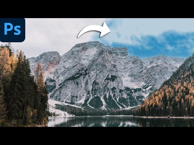 Himmel blauer machen & Farbe ändern | Photoshop Tutorial Deutsch