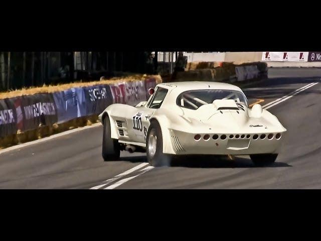 Chevrolet Corvette Grand Sport drift 200 fps slow motion