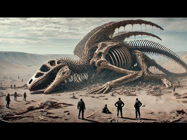 Un echipaj se prăbușește pe o planetă unde ființe colosale au murit într-un mod misterios
