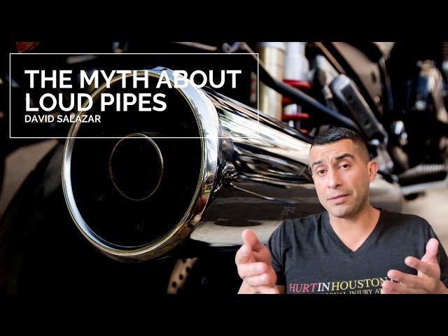 Let's talk about the myth that loud pipes save lives!