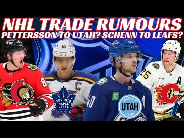 NHL Trade Rumours - Leafs, Canucks, Sens, Bruins, Flames + Caps Sign Lindgren & Utah Sign Maatta