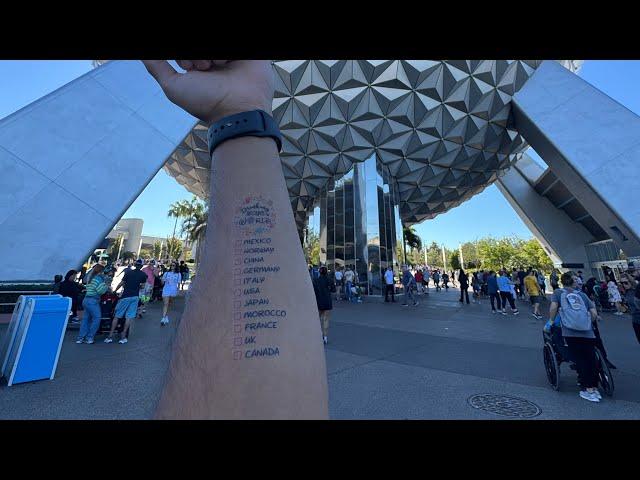 Drink Around the World at Epcot for my 21st Birthday🫶