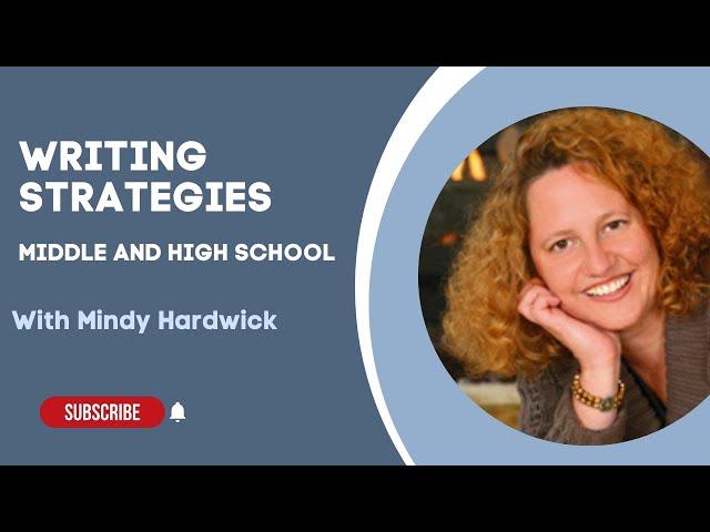 Writing Strategies for High School Students