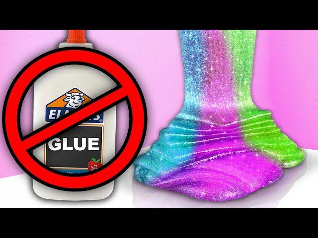 Making Slime Using NO GLUE!