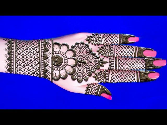 Mehndi designs back side arabic | piche ka mehandi ka design | mehandi piche ki design