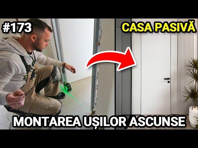 #173 Montarea usilor de interior Filomuro cu toc ascuns la casa pasiva #casapasiva #passivehouse