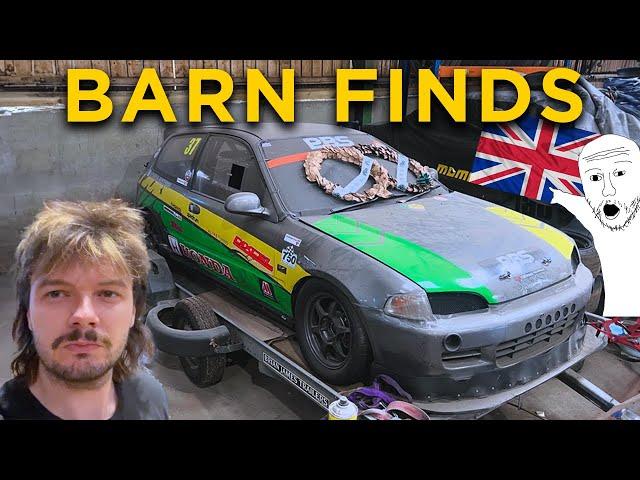 Retro 90s Civic Racecar and BMW M3 Nurburgring Barn Find!! AutoBarn Revival #1