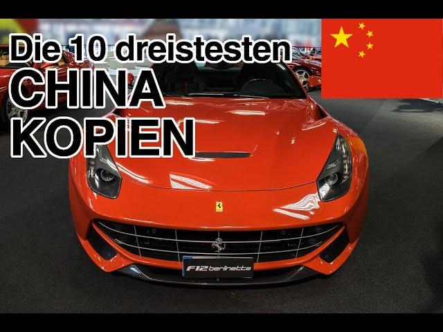 Die dreistesten Auto Kopien aus China