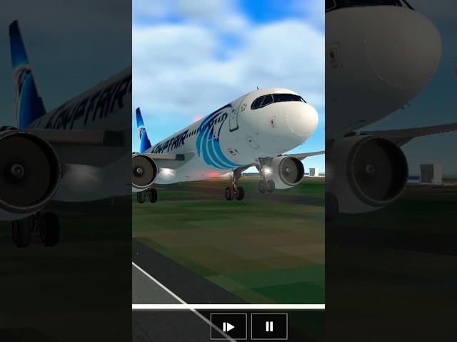 #Takeoff  Egypt Air Airbus 320Neo From Borg EI Arab #Airport In #rfs #aviation #shorts