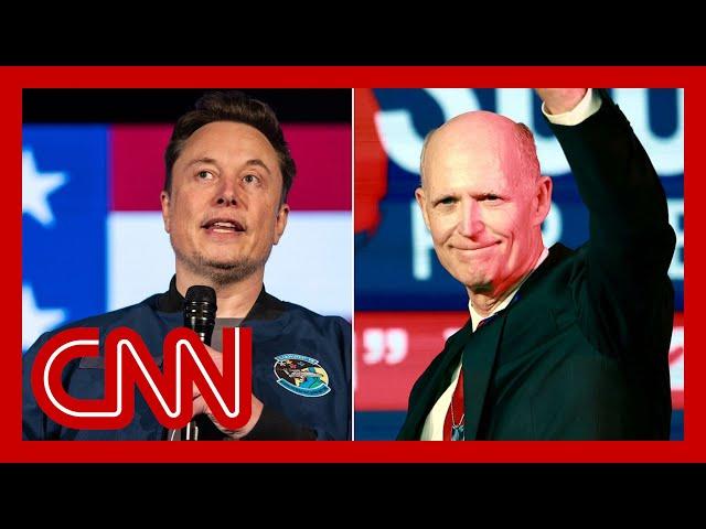 Elon Musk endorses Sen. Rick Scott for Senate GOP leader