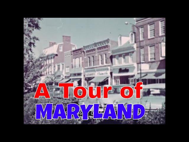 1960s TOUR OF MARYLAND   EASTON, BALTIMORE, HAGERSTOWN & ANNAPOLIS  OCEAN CITY   89694