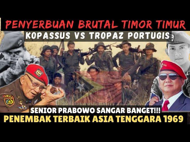 14 PASUKAN TROPAZ TIMOR TIMUR SAYA HABISI DI HARI PERTAMA PENYERBUAN! KISAH PERTEMPURAN KOPASUS..