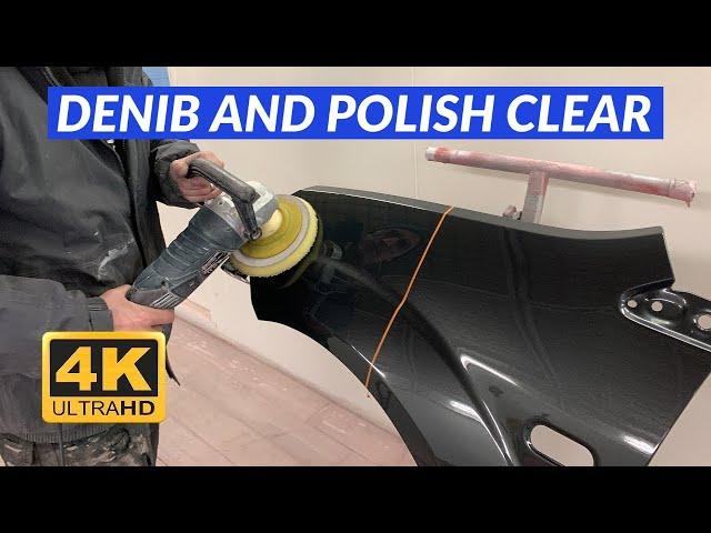 How To De Nib Clearcoat / Wet Sand And Polish Ep 6 Car Spray Painting For Beginners DIY Series