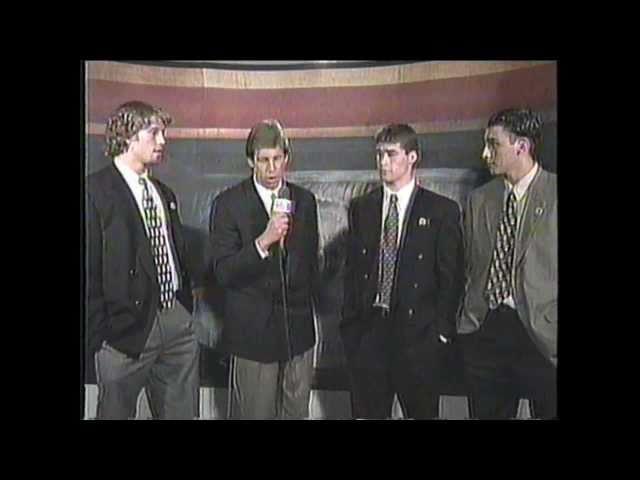 Patrick Marleau, Joe Thornton and Roberto Luongo pre draft interview on HNIC