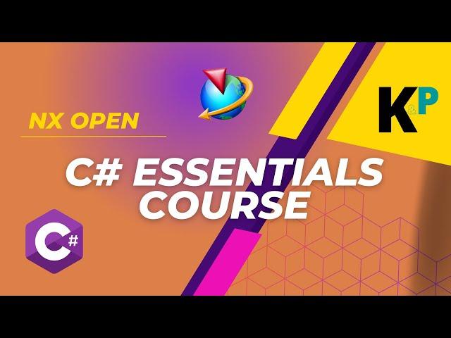 C# Essentials Course | NXOpen Customization and Programming | Parametric Krish‌