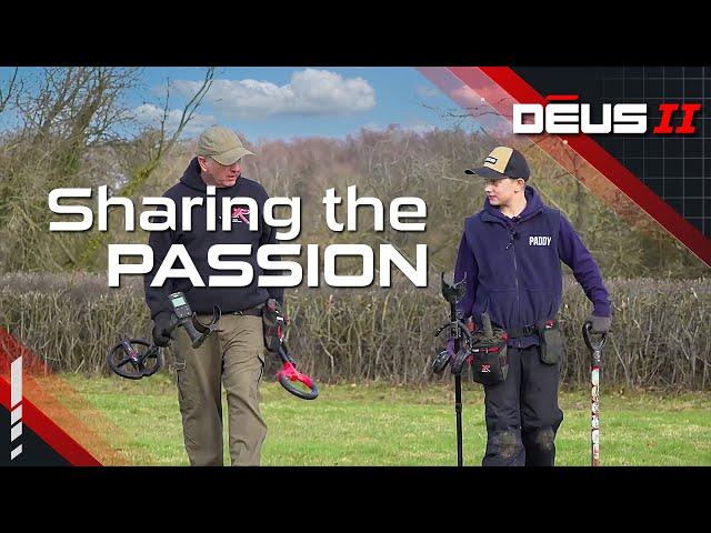 Gary and Paddy talk metal Detecting #xpdeus #xpdeusii