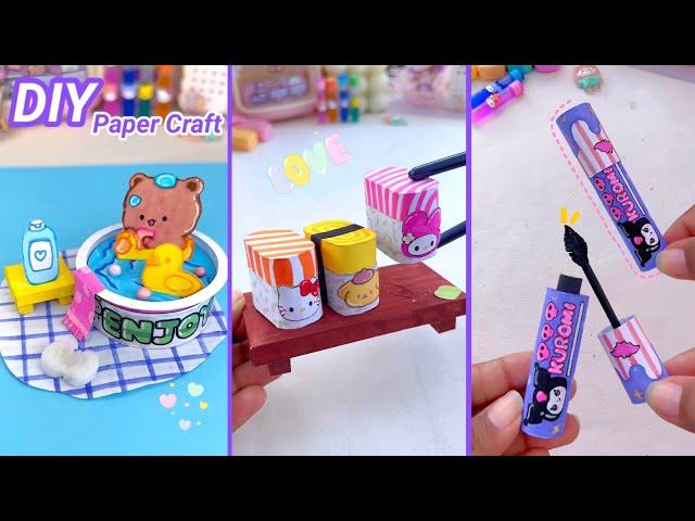 DIY Miniature Crafts Idea / how to make / Easy Craft Ideas / DIY / school project / miniature craft