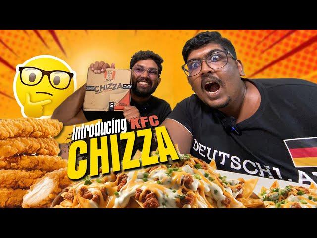 KFC CHIZZA කන්න කලින් බලන්න. | First time in Sri Lanka