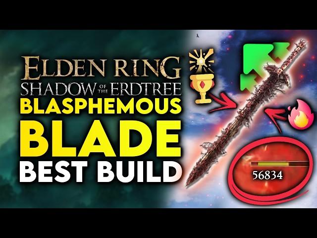 Elden Ring BEST Build - New Blasphemous Blade Faith Build Guide