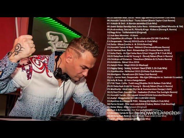 [Top 40] Best Hungarian Dance Music Mix 2016 - DJ DEKA November  Magyar Mix legjobb