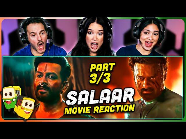 SALAAR Movie Reaction Part (3/3)! | Prabhas | Prithviraj Sukumaran | Shruti Haasan