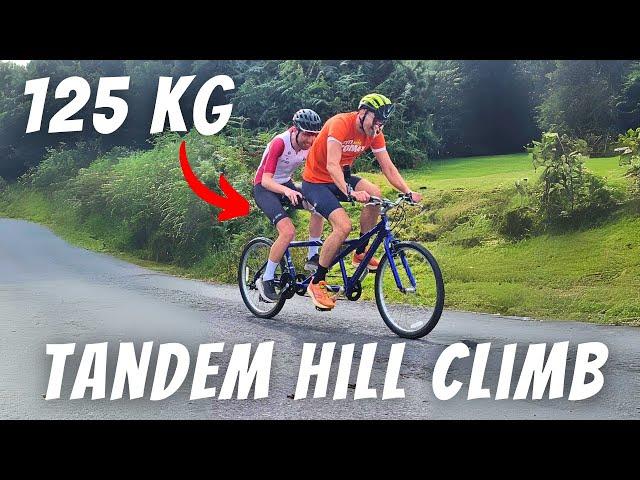 Hill Climb Champion Races A Tandem With A Subscriber!