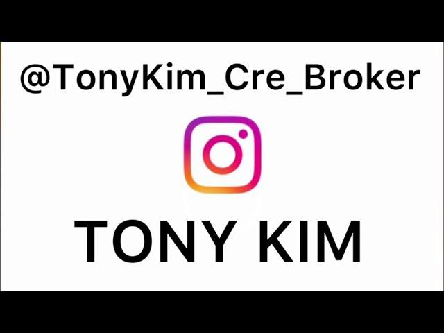 TONY KIM 213.747.0378 Los Angeles Commercial Property Sales Agent professional. Listing broker.