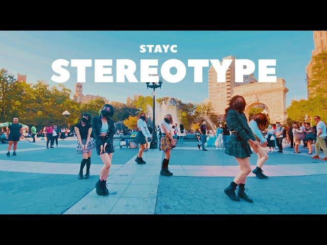 [KPOP IN PUBLIC NYC] STEREOTYPE (색안경) - STAYC (스테이씨)  - Dance Cover by CLEAR