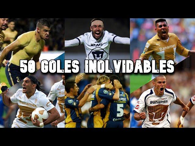 50 Goles Inolvidables de Pumas